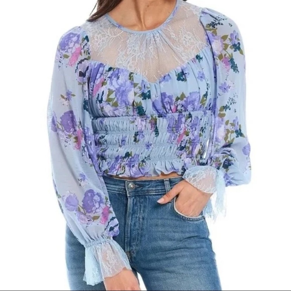Free People Daphne Blouse